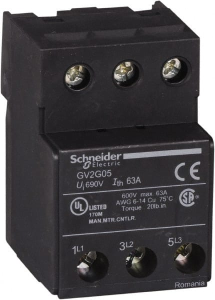 63 Amp Circuit Breaker Terminal Block MPN:GV2G05