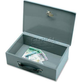 Sparco Steel Insulated Cash Box 15502 Keyed Lock 12-13/16