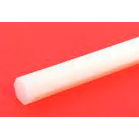 Professional Plastics Natural Nylon 6/6 Hex X Rod 0.312