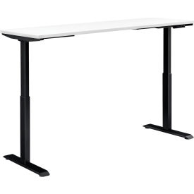 Interion® Electric Height Adjustable Desk 72