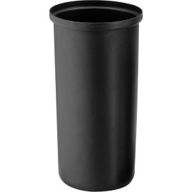 GoVets™ Rigid Plastic Liner For Aluminum Trash Can 20 Gallon Black 006262