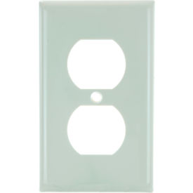 Sunlite® Duplex Switch Cover Plate 1-Gang Almond Pack of 12 40894-NS