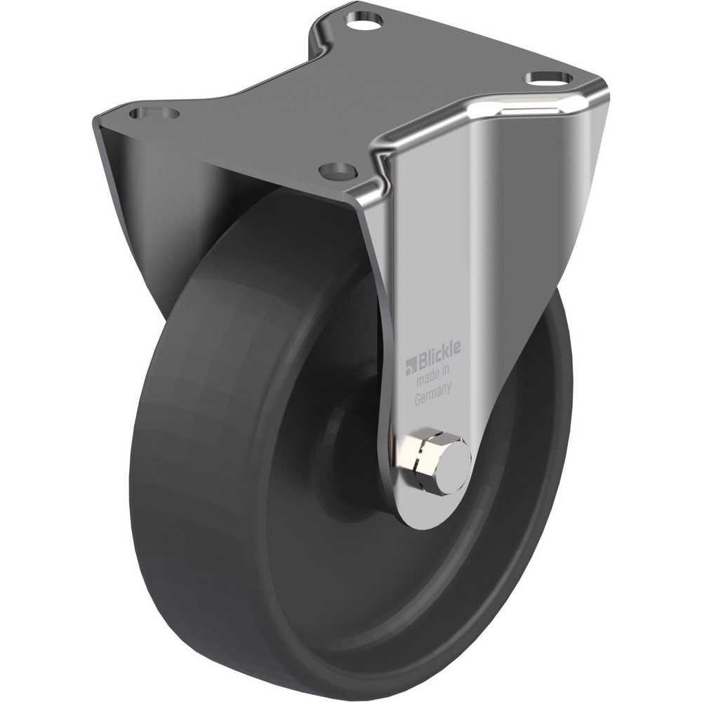 Top Plate Casters, Mount Type: Plate , Number of Wheels: 1.000 , Wheel Diameter (Inch): 5 , Wheel Material: Synthetic , Wheel Width (Inch): 1-9/16  MPN:903337