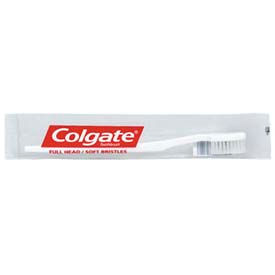 Colgate® Cello Wrapped Toothbrush White 144/Case - CPC61034595 CPC61034595