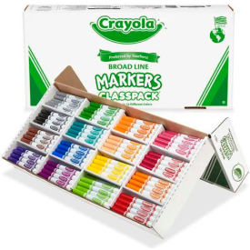 Crayola® Markers Classpack Broad Line 16 Assorted Colors 256/Box 588201