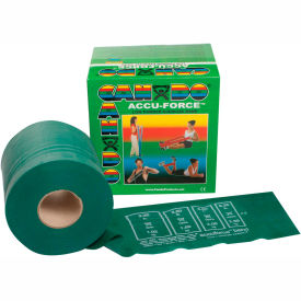 CanDo® AccuForce™ Exercise Band Green 50 Yard Roll 10-5923