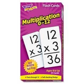 Trend® Math Multiplication 0-12 Flash Cards 3