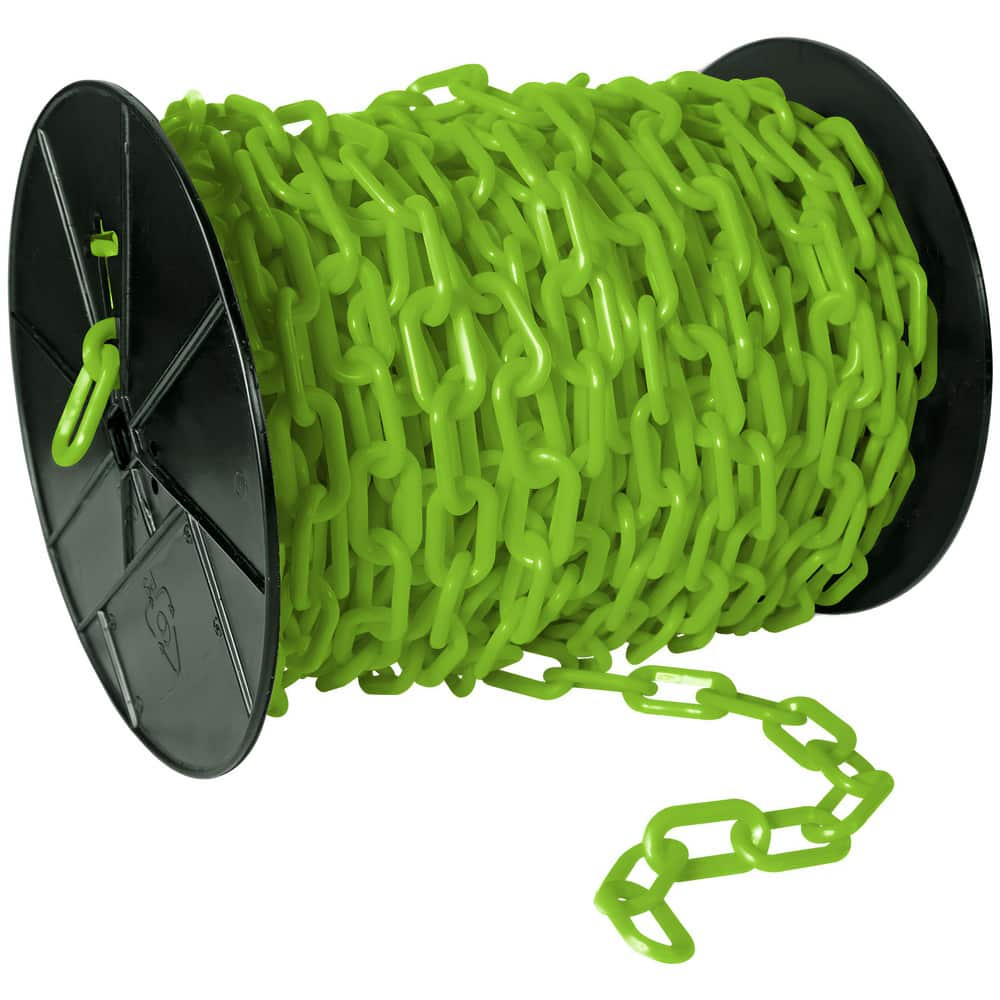 Barrier Rope & Chain, Material: Plastic, Polyethylene , Material: HDPE , Type: Safety Chain , Snap End Material: Plastic, Polyethylene  MPN:50114