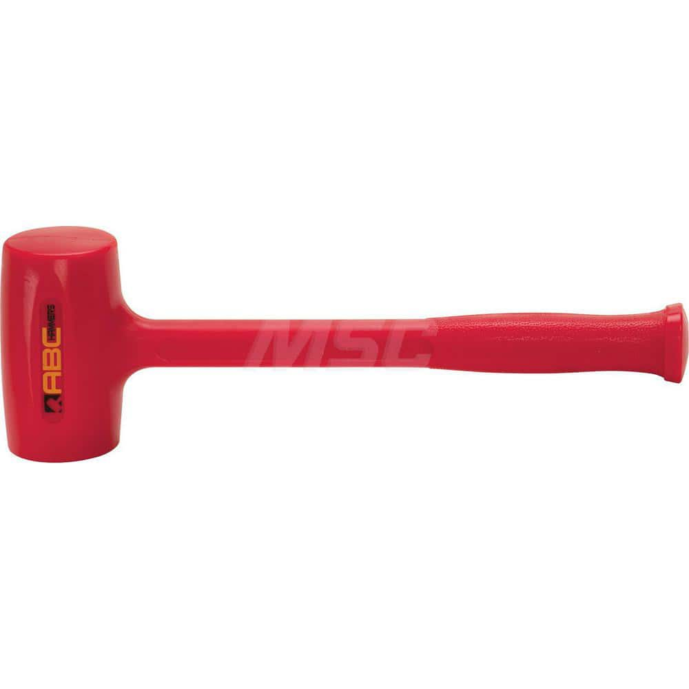 2.8 lb Polyurethane Dead Blow Hammer, Non-Sparking, Non-Marring 2-1/4