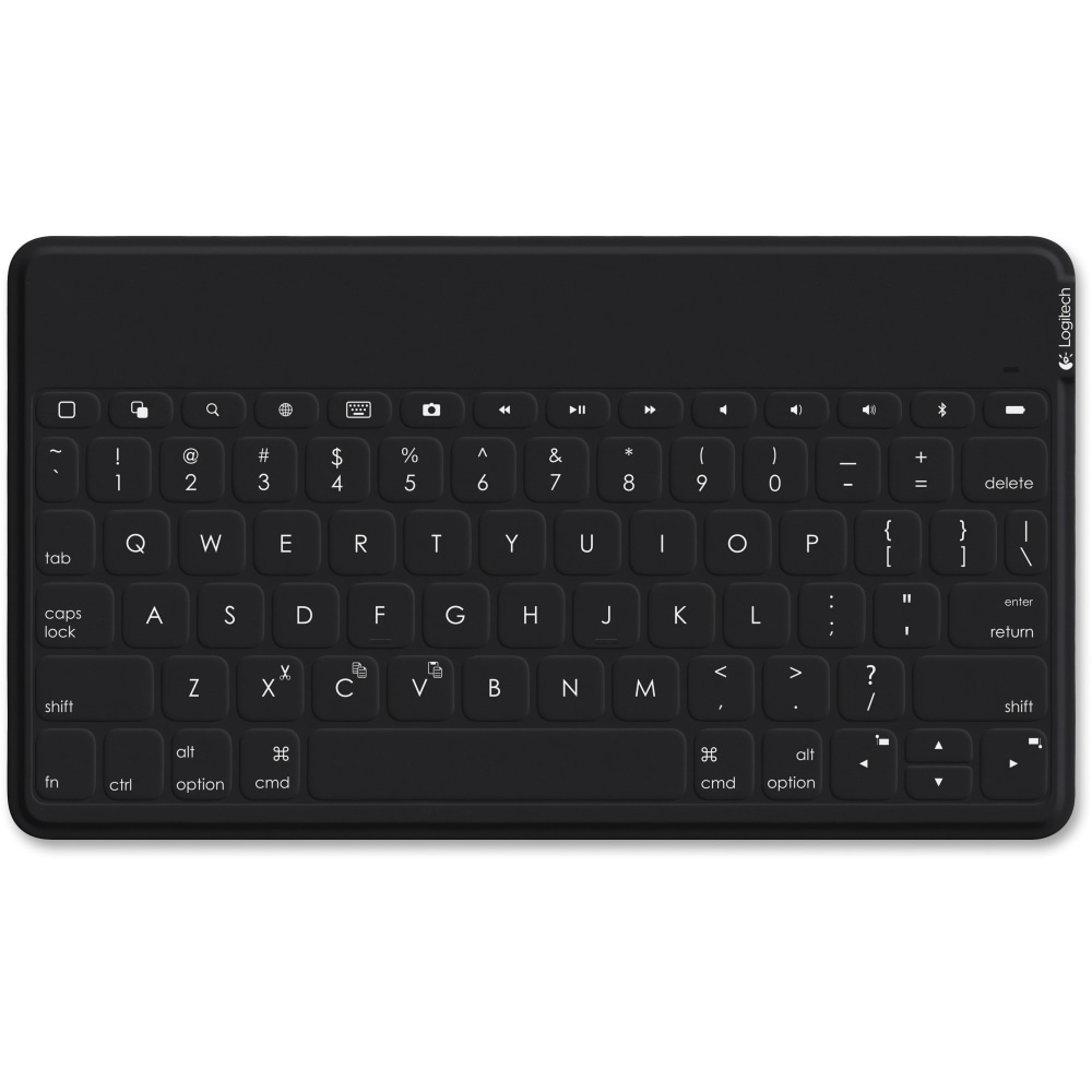 Logitech Keys-To-Go Wireless Keyboard, Compact, Black, 920-006701 MPN:920-006701