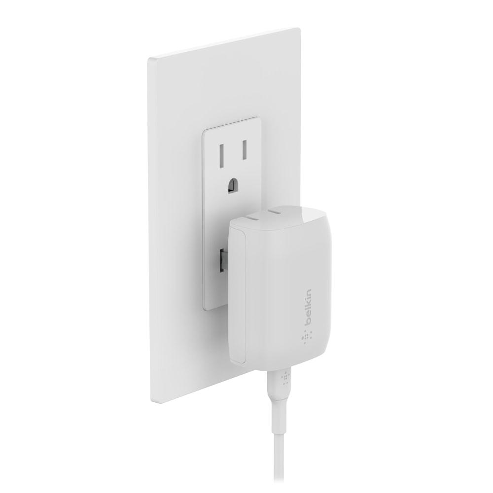 Belkin 20-Watt USB-C Wall Charger, White (Min Order Qty 4) MPN:WCA006DQWH