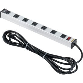 GoVets™ Power Strip 7 Outlets 15A 19