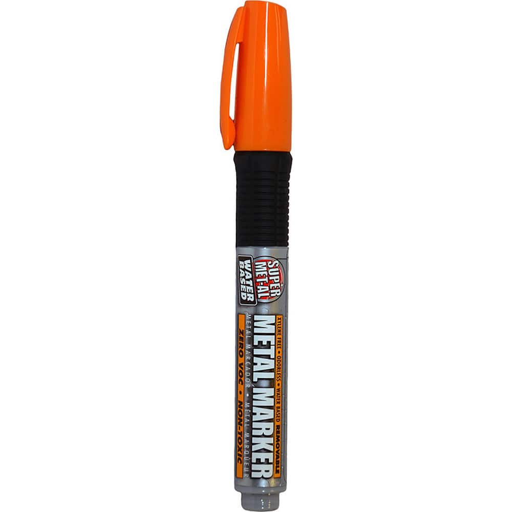 Markers & Paintsticks, Marker Type: Paint Pen , For Use On: Various Industrial Applications  MPN:7001-ORAGNE