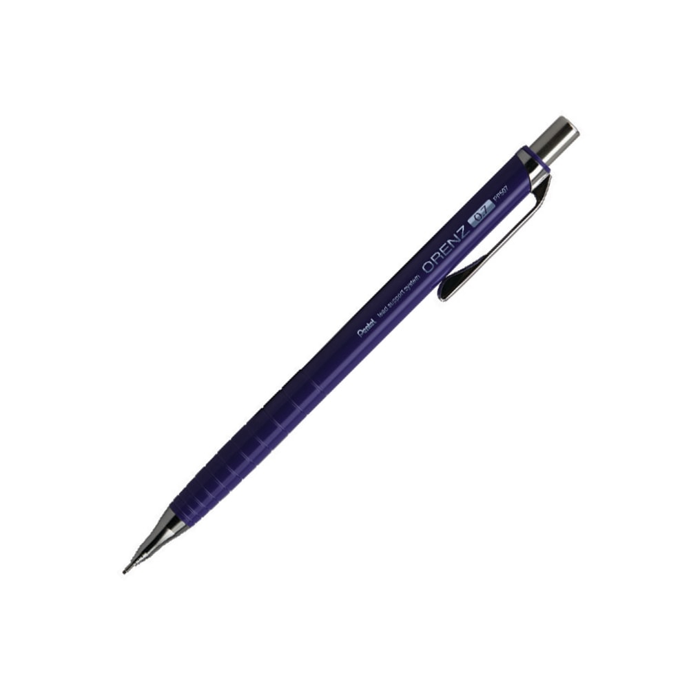 Orenz Mechanical Pencil, B Lead, 0.7 mm, Blue Barrel (Min Order Qty 13) MPN:PP507C