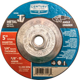 Century Drill  75548  Depressed Center Grinding Wheel 5