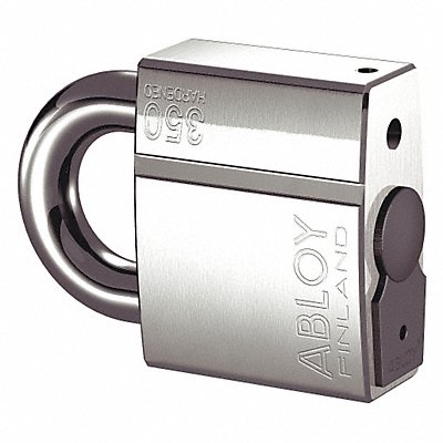 Padlock Guard 1 1/2 in Plastic Gray MPN:7802858