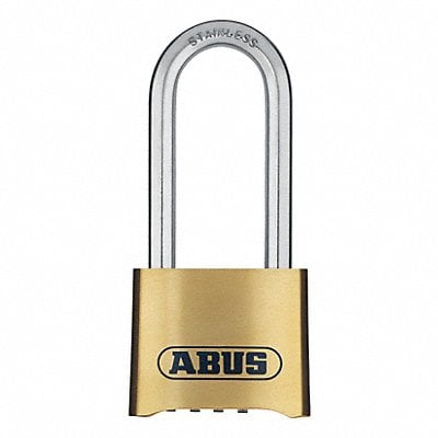 Combination Padlock 2 in Rectangle Gold MPN:180IBHB/50