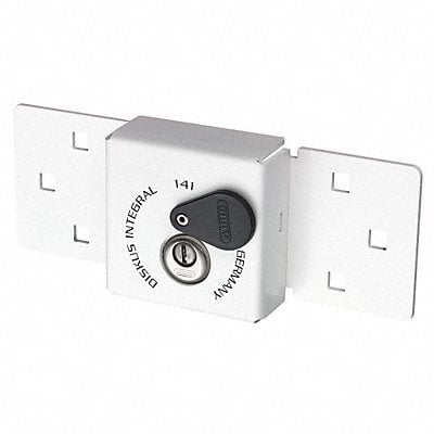 Van Locks with Hasp SS MPN:141/200 White KA