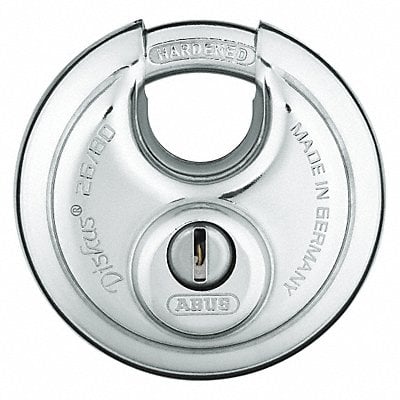 Keyed Padlock 63/64 in Round Silver MPN:26/80 KA