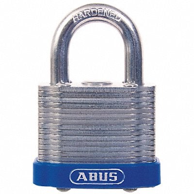 Keyed Padlock 45/64 in Rectangle Silver MPN:41/40 MK KD