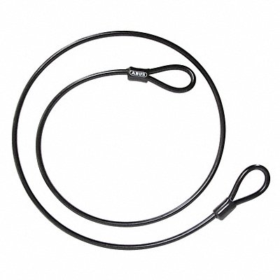 Security Cable Black MPN:8/200 NON-COILED CABLE