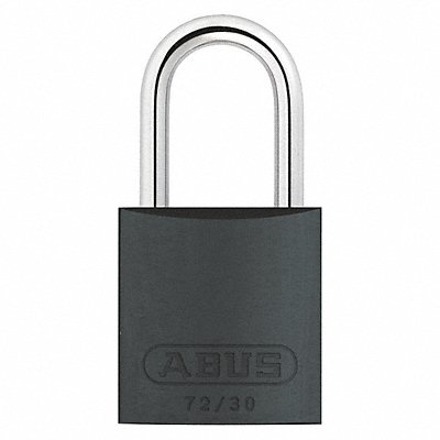 J5196 Lockout Padlock KD Black 2-17/32 H MPN:72/30 KD