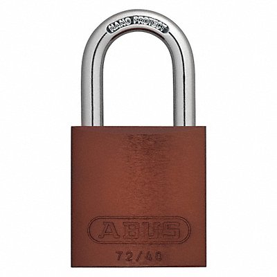 H5006 Lockout Padlock KA Brown 1-1/2 H PK12 MPN:72/40 KAx12 Brown