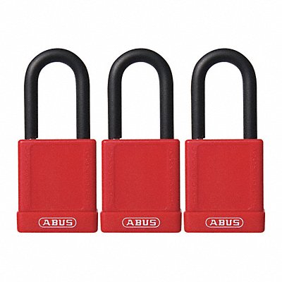 J0402 Lockout Padlock KA Red 1-3/4 H PK3 MPN:74/40 KAX3 RED