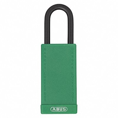 J0399 Lockout Padlock KD Green 3 H MPN:74LB/40 KD GREEN