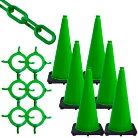 Mr. Chain Traffic Cone and Chain Kit 28