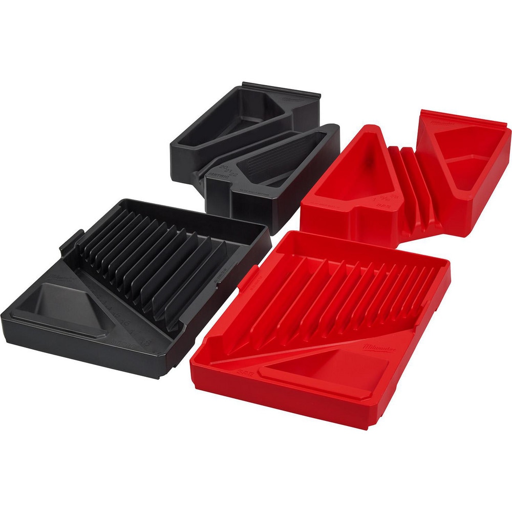 Tool Box Case & Cabinet Accessories, Accessory Type: Combination Wrench Tray , Material: Polypropylene , Overall Thickness: 3.9in , Material Family: Plastic  MPN:48-22-9485T