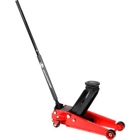 American Forge & Foundry® Heavy Duty Floor Jack 2 PC Padded Handle 3-1/2 Ton Capacity 352SS