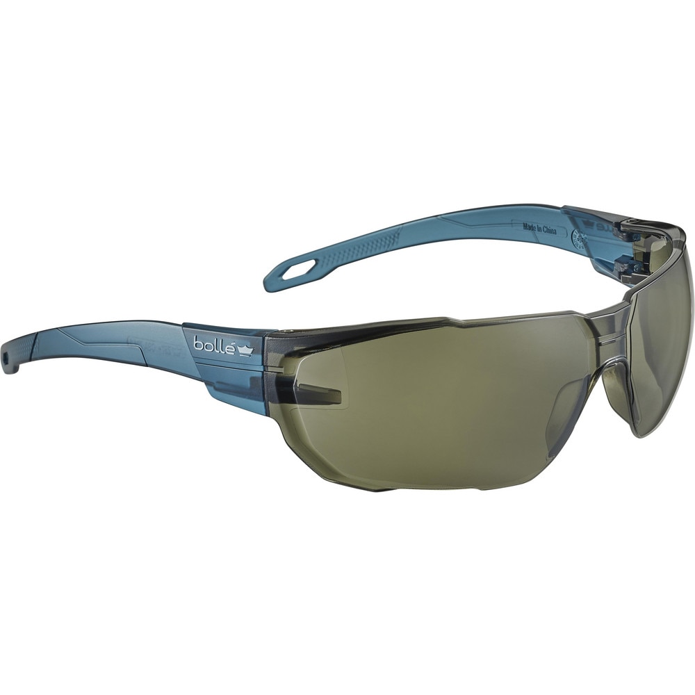 Safety Glasses, Type: Safety , Frame Style: Frameless , Lens Coating: Platinum, Anti-Fog & Anti-Scratch , Frame Color: Blue , Lens Color: Smoke  MPN:SWIFTN20U