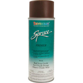 Spruce General Use Spray Paint 16 Oz. Red Iron Primer 12 Cans/Case - 98-26 98-26