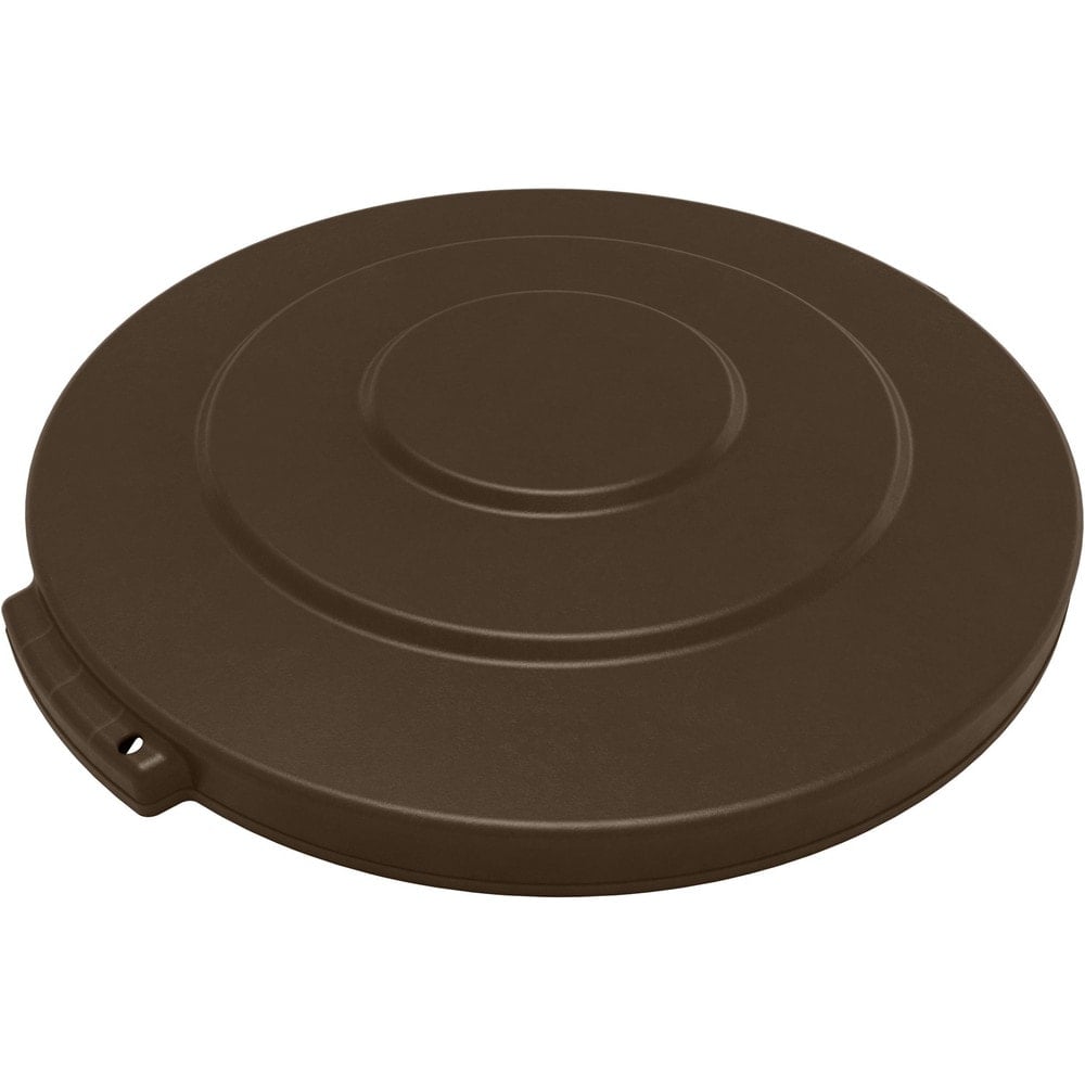 Trash Can & Recycling Container Lids, Lid Type: Flat , Lid Shape: Round , Container Shape: Round , Compatible Container Capacity: 10 Gallon , Color: Brown  MPN:84101101