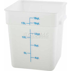 WinCo® Square Storage Container 11-39/64