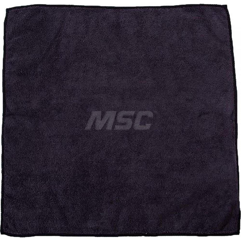 Microfiber Towel: Virgin Knit Cloth MPN:MFMP16BK