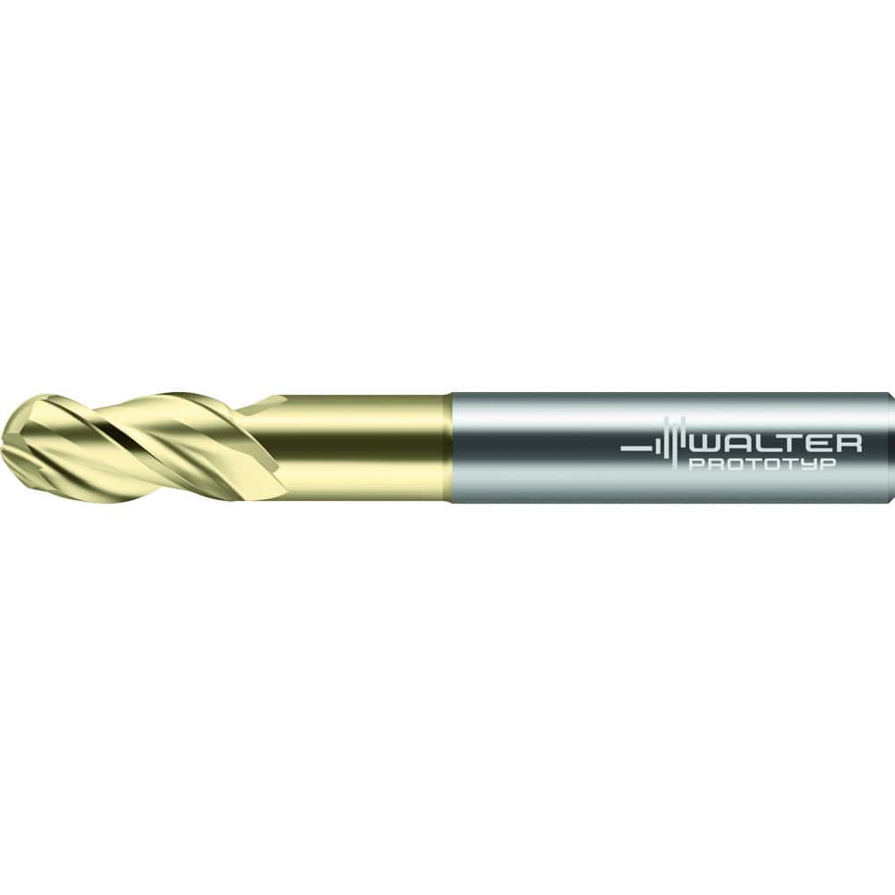 Ball End Mills, Mill Diameter (Inch): 1/2in , Mill Diameter (Decimal Inch): 0.5000in , Number Of Flutes: 3 , End Mill Material: Solid Carbide  MPN:8418273