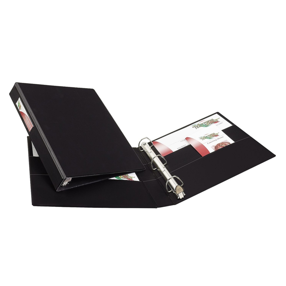 Avery Heavy-Duty 3-Ring Binder With Locking One-Touch EZD Rings, 1in D-Rings, 46% Recycled, Black (Min Order Qty 7) MPN:AVE79990