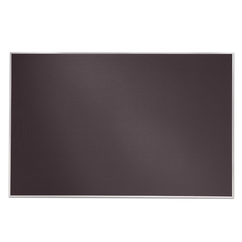 Quartet Matrix Framed Bulletin Board, 48in x 31in, Aluminum Frame With Silver Finish MPN:B4831