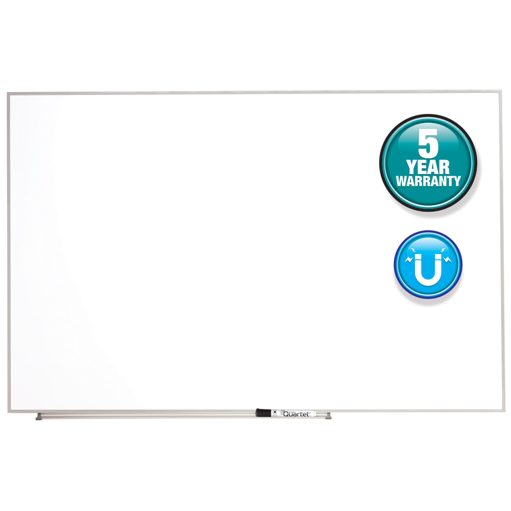 Quartet Matrix Magnetic Marker Dry-Erase Board, 48in x 31in, Aluminum Frame With Silver Finish MPN:M4831