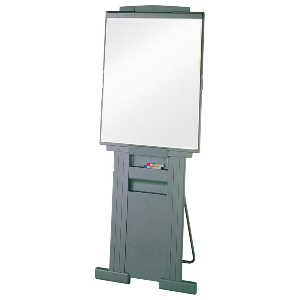 Quartet DuraMax Presentation Easel With Whiteboard/Flipchart Holder, 72inH, Gray MPN:200E