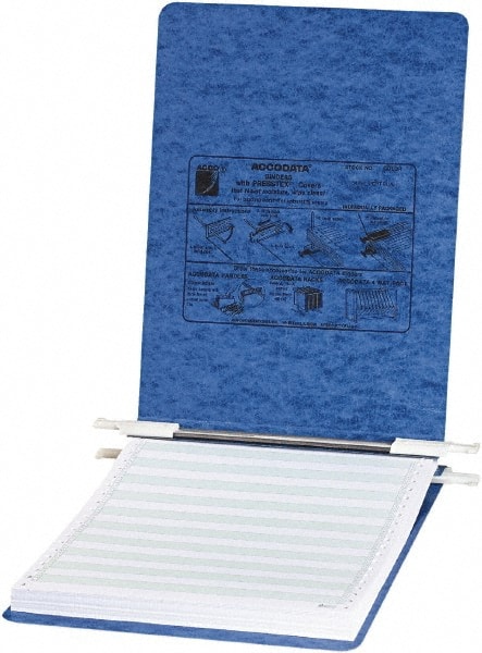 Hanging Data Binder: Letter, Light Blue, 25/Pack MPN:ACC54052