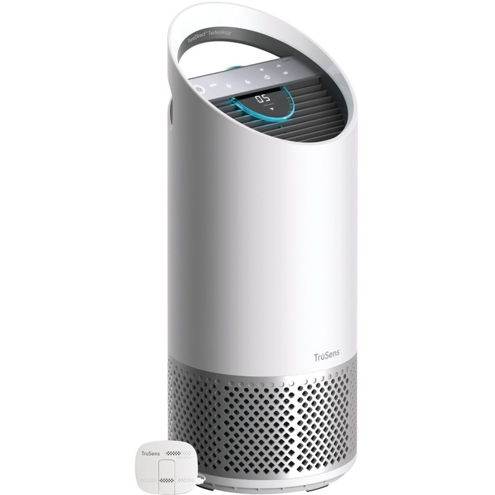 TruSens Air Purifiers with Air Quality Monitor - HEPA, Ultraviolet - 375 Sq. ft. - White MPN:TNSZ2000AP