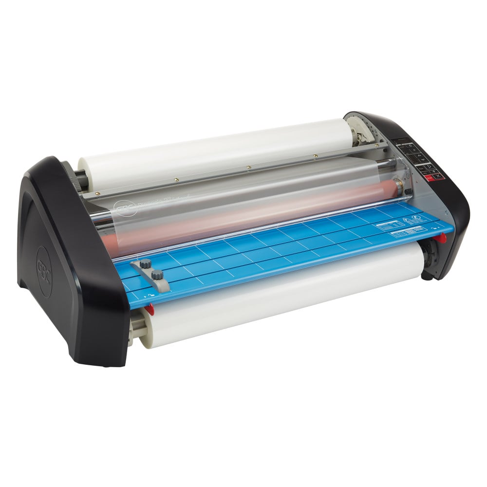 GBC Pinnacle 27 EZload Thermal Roll Laminator, NAP I/II, 27in Max. Width, 8-10 Min Warm-Up MPN:1701720EZ