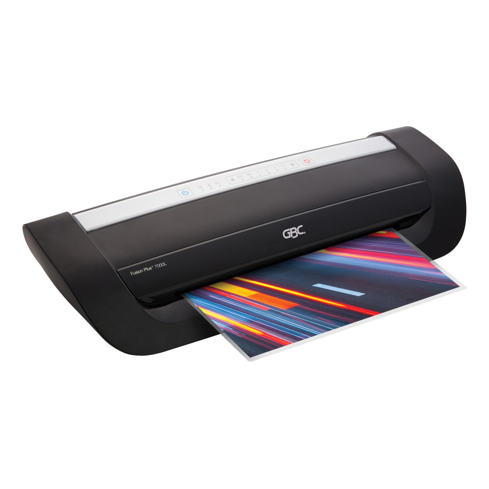 GBC Fusion 7000L Thermal Pouch Laminator, 12in Width, Black MPN:1703098