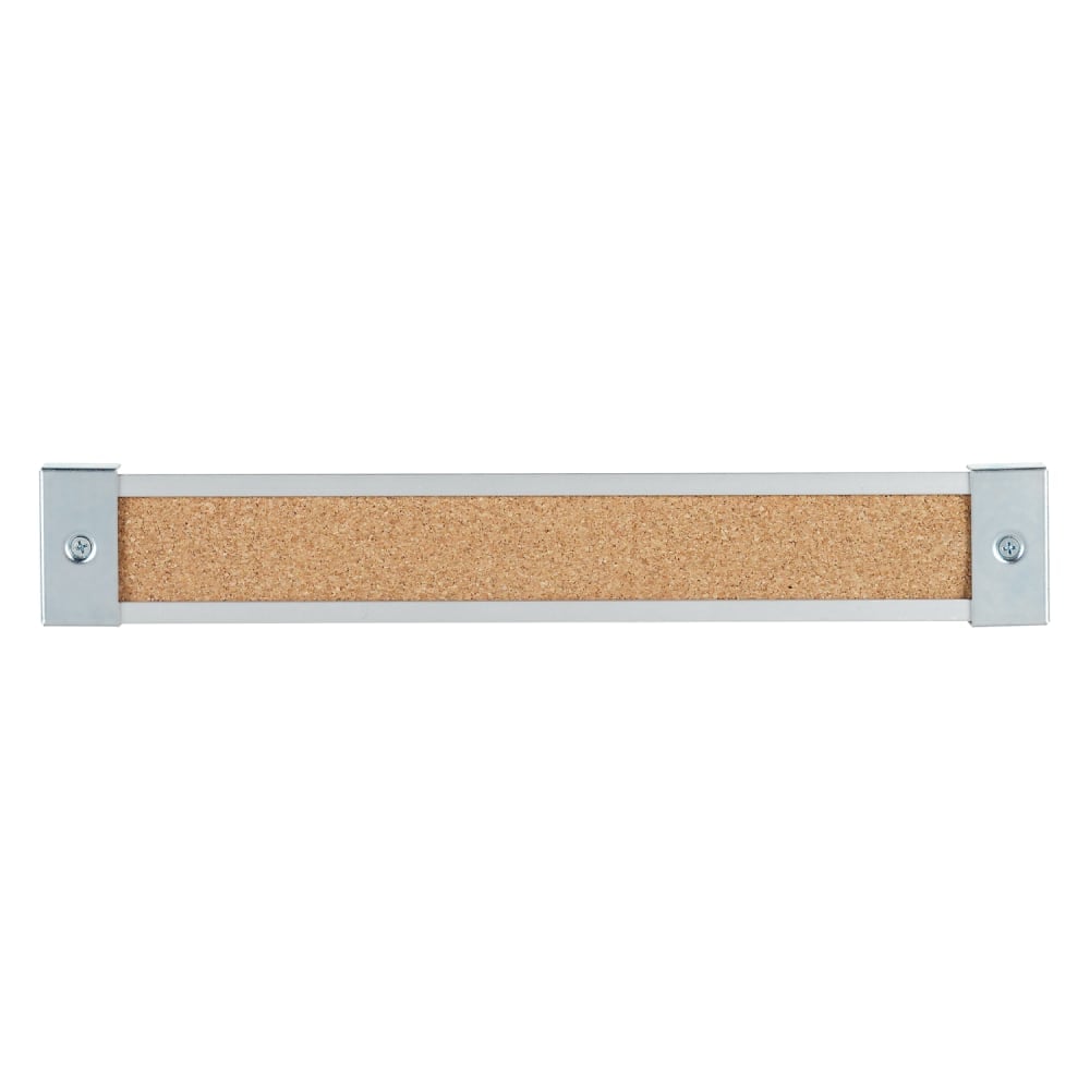 Quartet Natural Cork Bulletin Bar, 2in x 124in, White MPN:XDR2144