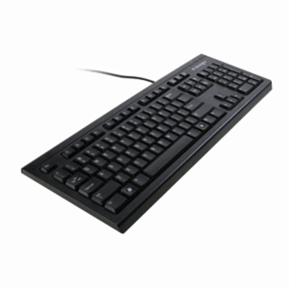Kensington Keyboard For Life Keyboard, Black (Min Order Qty 4) MPN:K64370A