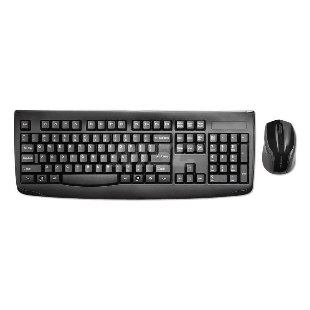 KEYBOARD FOR LIFE WIRELESS DESKTOP SET, 2.4 GHZ FREQUENCY/30 FT WIRELESS RANGE, BLACK MPN:KMW75231