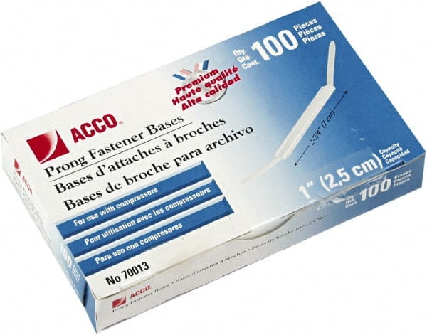 Pack of 100 Paper File Fasteners MPN:ACC70013